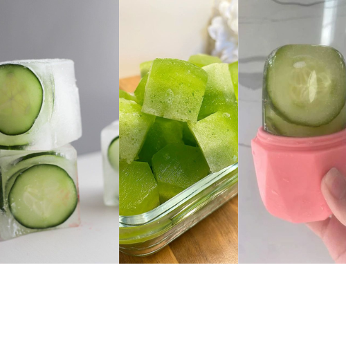  Cucumber Ice Cubes for Healthy Skin