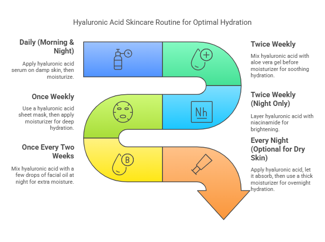 Hyaluronic Acid Skincare Routine